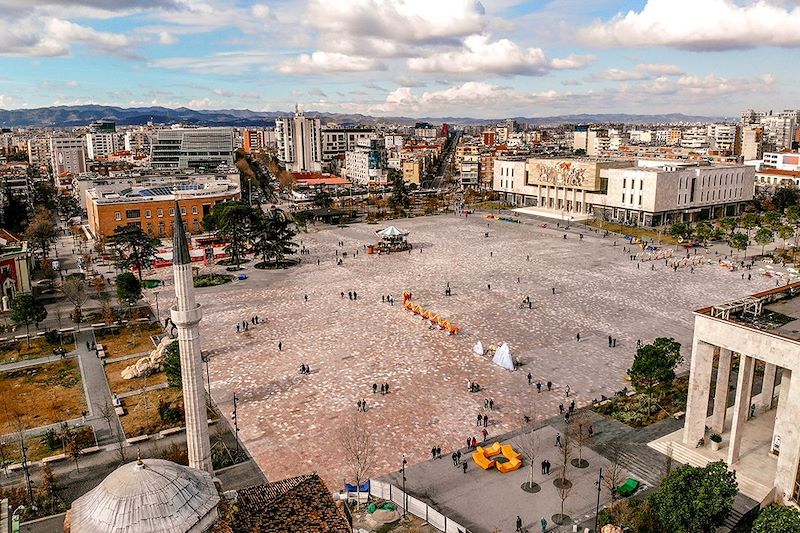 Place Skanderbeg - Tirana - Albanie