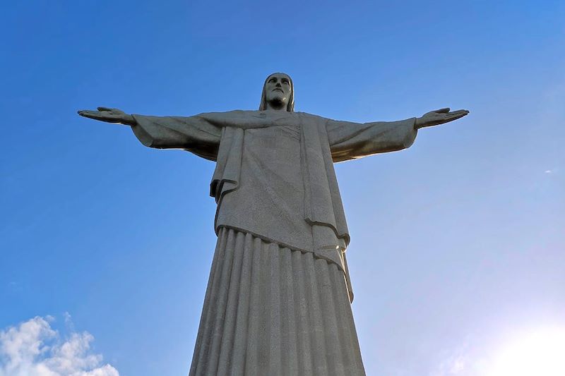 Statue du Christ Rédempteur à Rio de Janeiro - Sudeste - Brésil