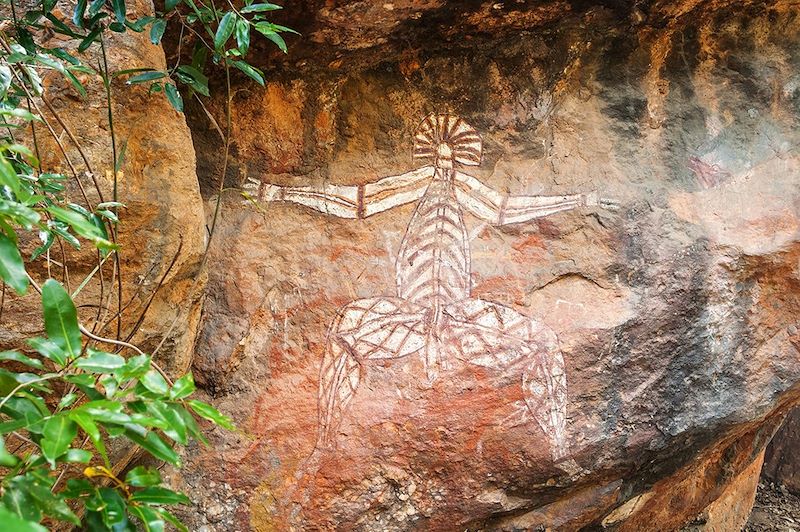 Peintures aborigènes - Nourlangie Rock - Parc National de Kakadu - Australie
