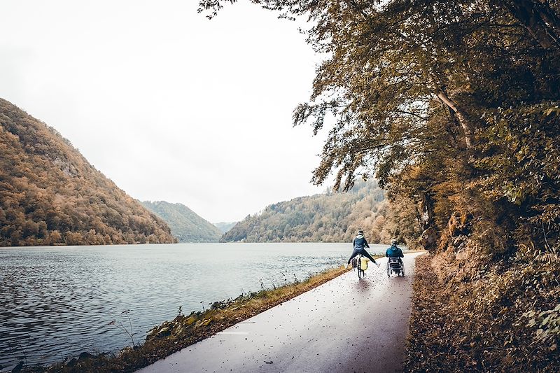 Le Danube à vélo, avec l'incontournable tronçon de l’EuroVelo 6 qui relie Passau à Vienne par la vallée de Wachau et ses vignobles