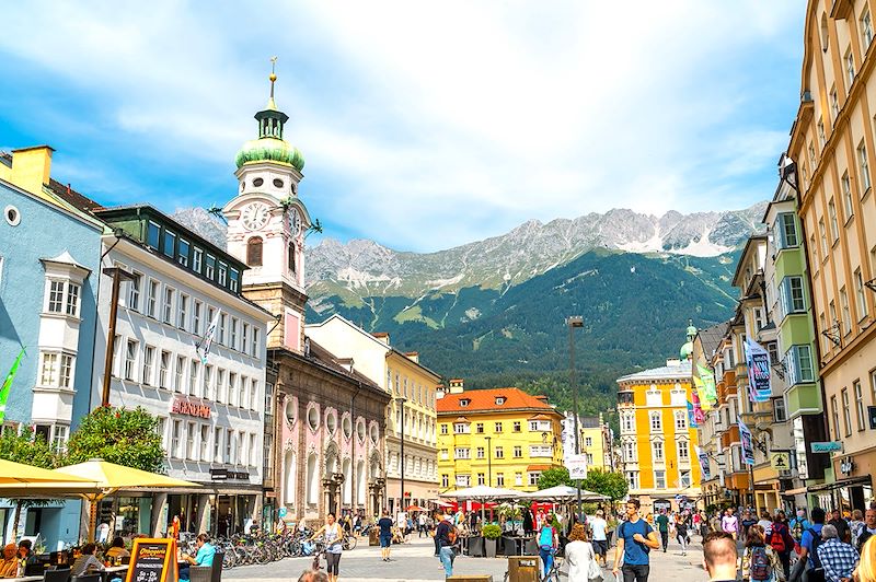 Voyage en train de Paris au Tyrol en passant par Vienne, Salzburg et Innsbruck, sans oublier une halte à Zurich au retour