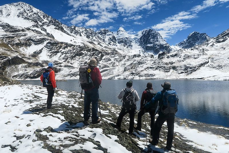 Trek exclusif à travers les Andes, du lac Titicaca jusqu'aux Yungas, balcons de l'Amazonie... 100% à pied !