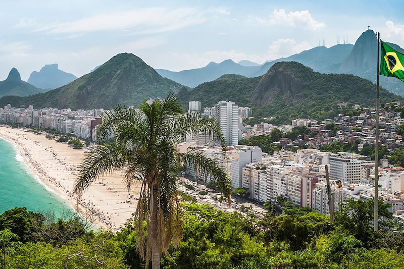 Plage de Copacabana - Rio de Janeiro - Brésil