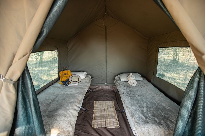 Camping au Botswana