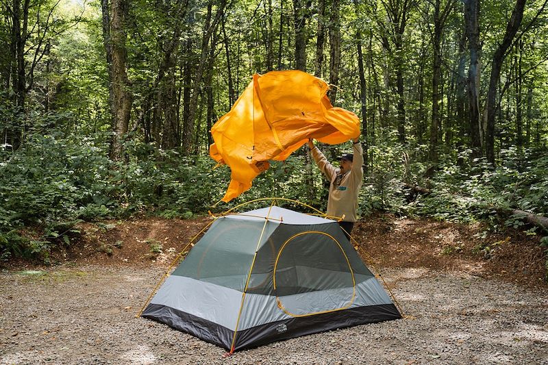 Bivouac au Québec - Canada