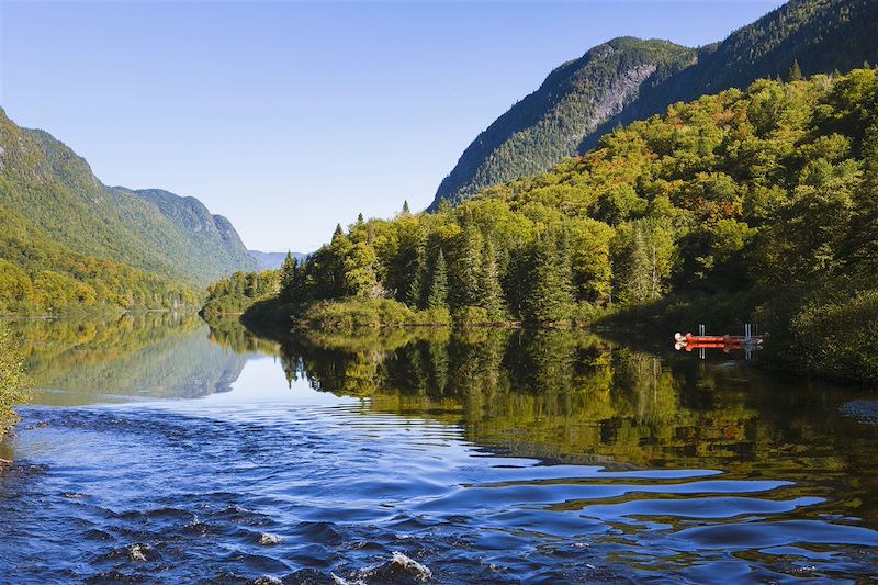 Voyage au Canada dans la région du Québec: le Parc de la Mauricie et la Jacques Cartier, Montréal, Québec et les chutes du Niagara