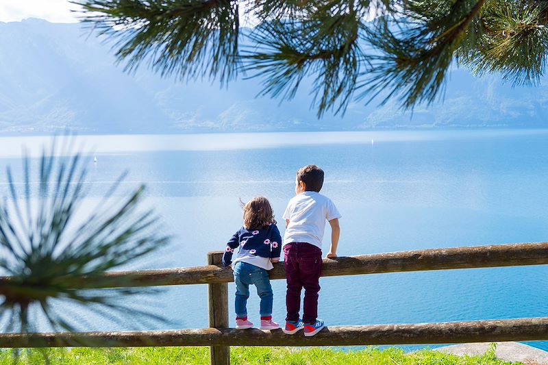 Détente en famille dès 2 ans sur les rives du lac Léman