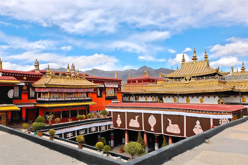 Temple de Jokhang - Lhassa - Tibet - Chine