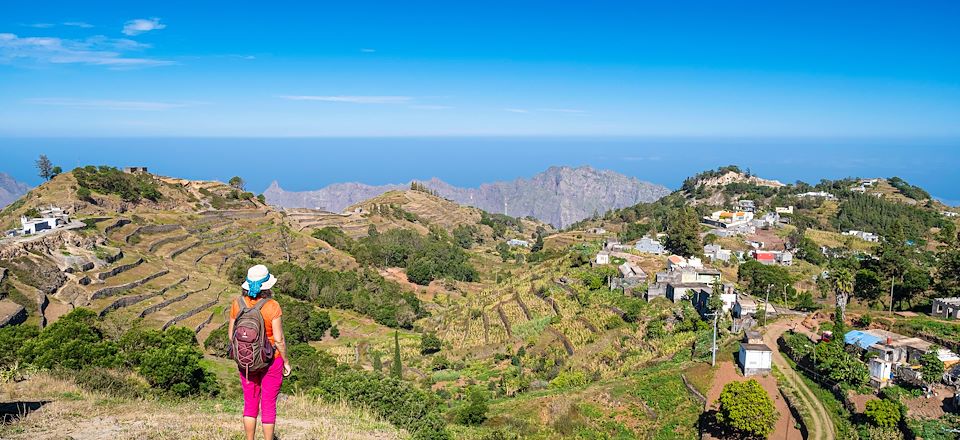 Partir entre filles avec de petites randonnées sur Santo Antao en étoile autour de notre écolodge en formule bien être !