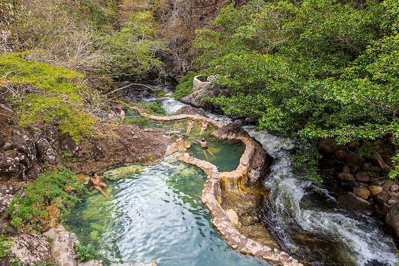 Source chaude dans le parc Rincón de la Vieja - Guanacaste - Costa Rica