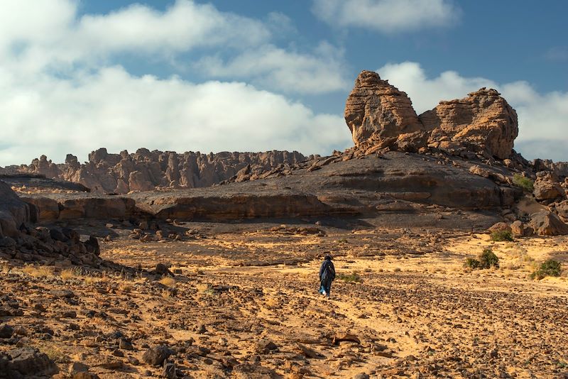 Randonnée Tassili des Ajjers - Découverte du site préhistorique de l'Unesco, la cité perdue de Séfar