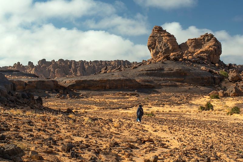 Un voyage en 4x4 au cœur du grand Sahara algérien, le Tassili n'Ajjer et ses secrets les plus cachés en hébergement confort !