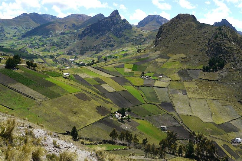 Paysage de Chugchilan - Equateur