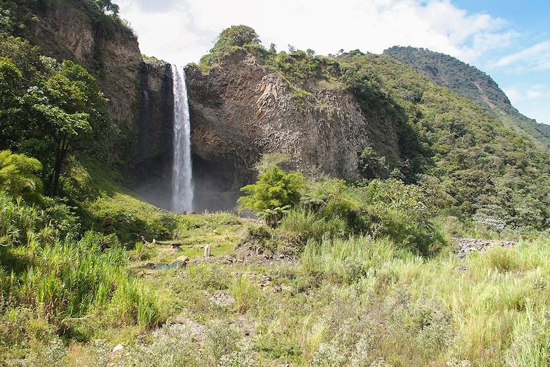 Un itinéraire de randonnées au cœur de l’Allée des Volcans, entre géants andins, marchés artisanaux et communautés !