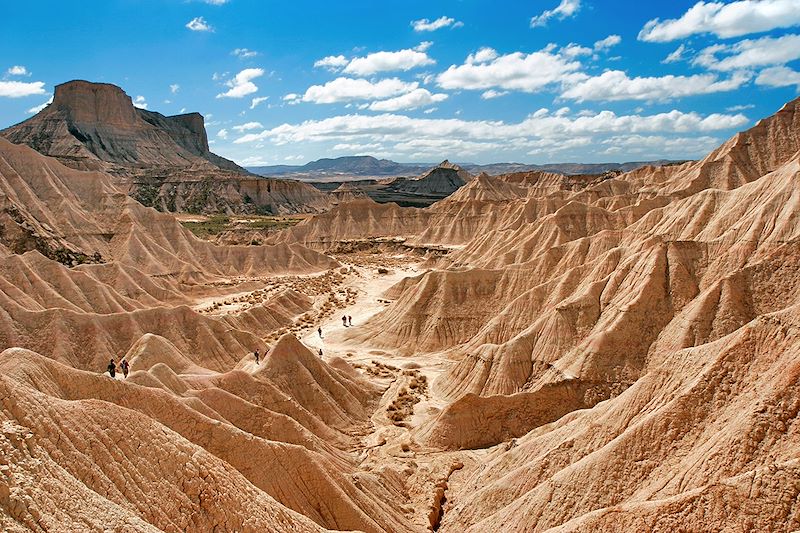 Randonnée dans les Bardenas Reales - Espagne