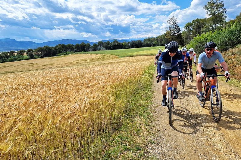 Partez en voyage sur votre gravel sur les routes de la Catalogne pour y découvrir la gastronomie, les paysages et vignobles