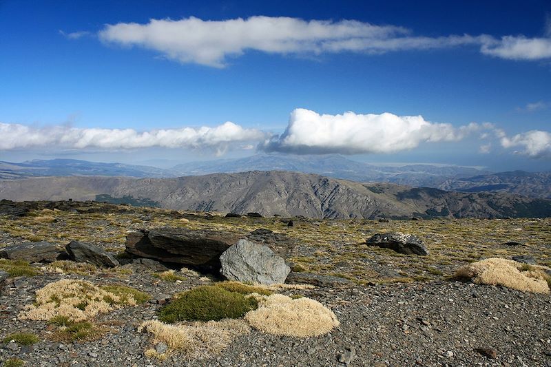 Les sommets de la Sierra Nevada