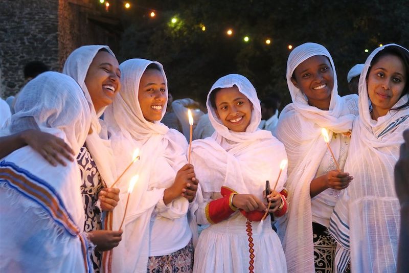 Fête de Timkat - Fasil Ghebi - Gondar - Éthiopie