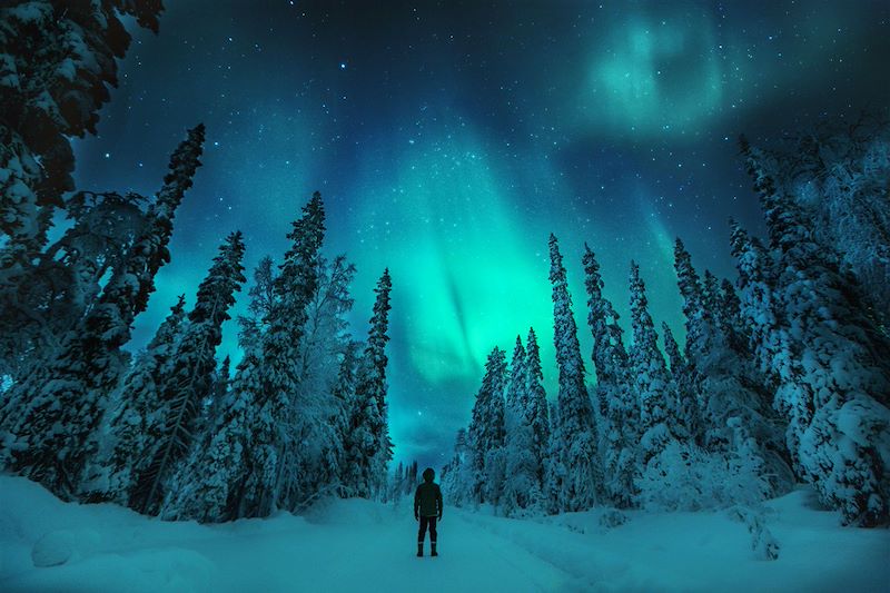 Aurore boréale - Ylläs - Finlande