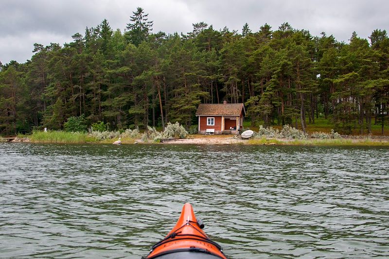 Dans le parc national d'Hossa, raid kayak et multi aventure.