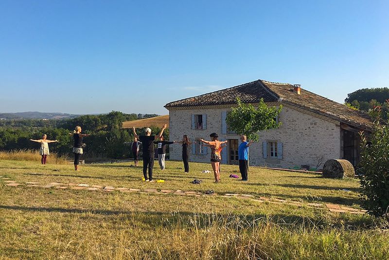 Jeûne, yoga, et rando en Occitanie