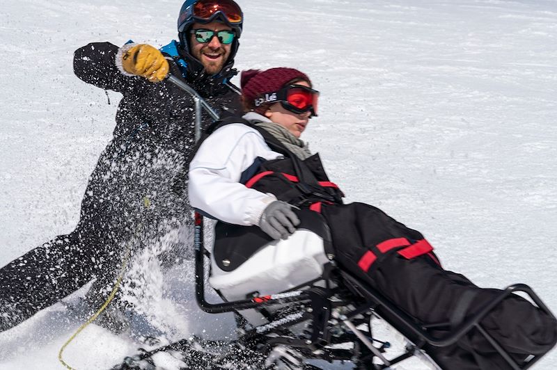 Séjour hiver accessible dans le Vercors sauvage avec des activités dédiées aux personnes en situation de handicap