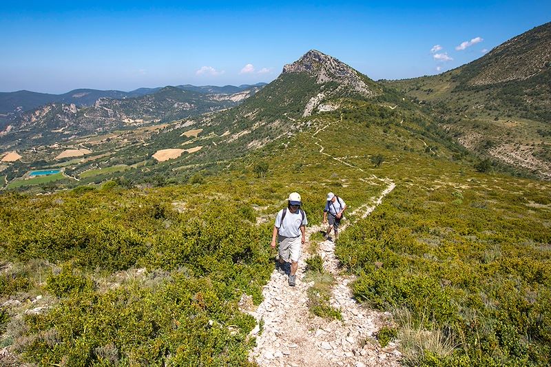 Randonnée entre mer et montagne : à la découverte du Mont Ventoux et des Baronnies Provençales.