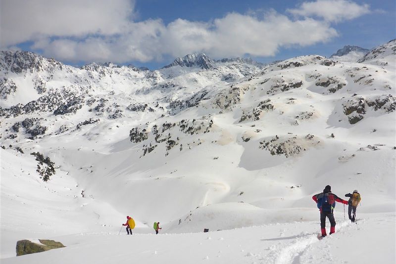 Aventure en raquettes au cœur des Pyrénées catalanes