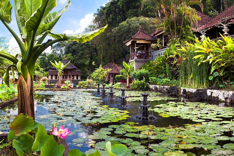 Bali en liberté avec chauffeur – Temples & rizières d’Ubud, cascades et plantations à Munduk, Mont Batur et détente à la plage