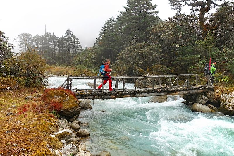 Randonnée vers Pangding - Sikkim - Inde