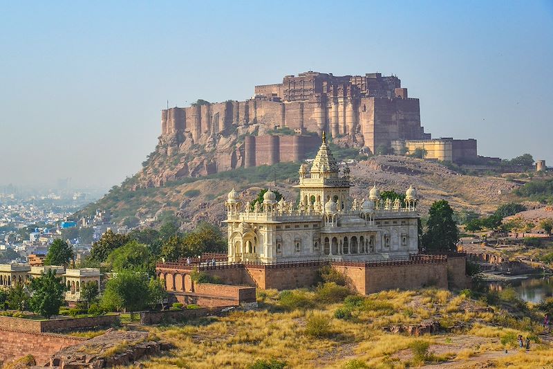 Jaswant Thada et le fort de Mehrangarh - Jodhpur - Inde