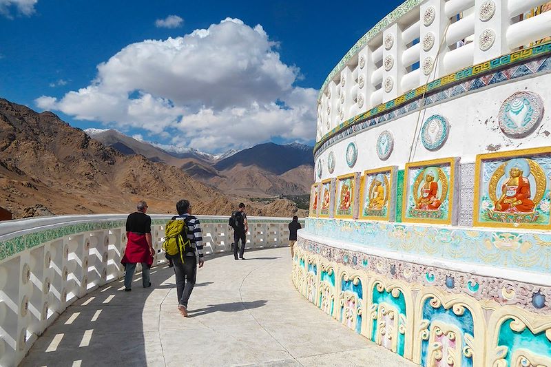 Trek au cœur des paysages majestueux de l'Himalaya avec guide et nuits sous tente après la découverte des monastères autour de Leh