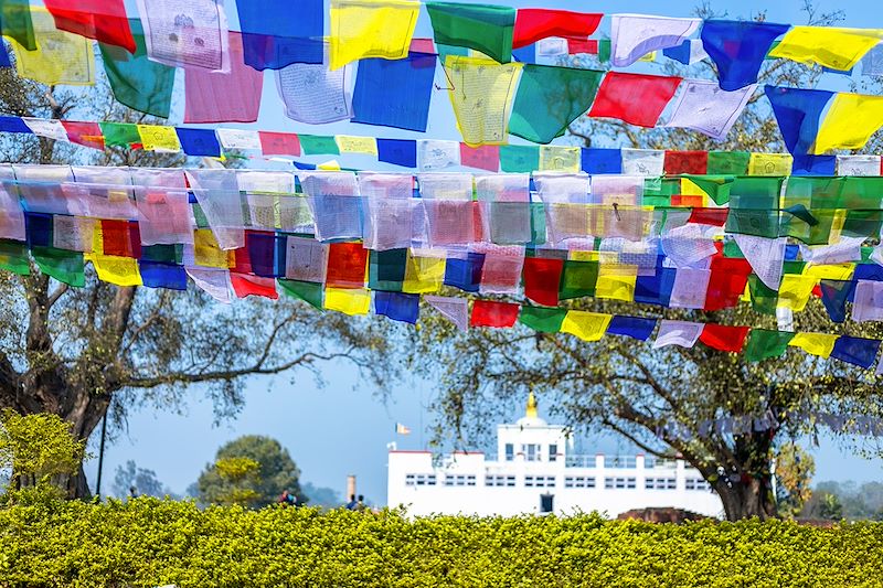 Voyage spirituel en Inde et Népal : sur les traces du Bouddha entre Bénarès, Lumbini et l'Everest