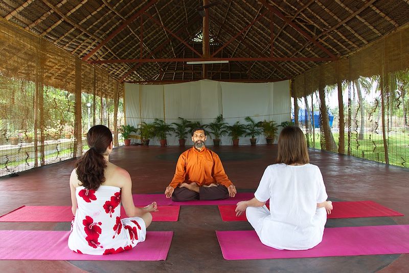 Yoga à Somatheeram - Kovalam - Kerala - Inde