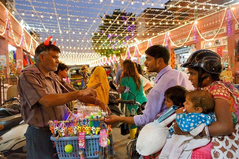 Best of du Rajasthan avec, en prime, la foire aux chameaux du festival de Pushkar et la fête des lumières de Diwali