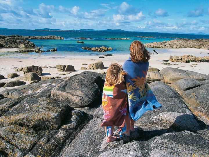 Aventure en famille, des mystères du Connemara aux rivages des îles d'Aran...