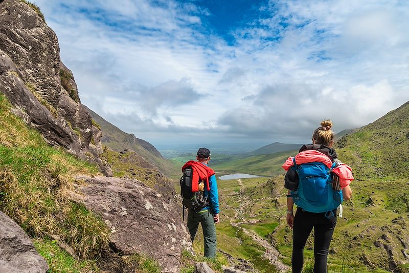 Ascension des plus beaux sommets Irlandais, pour de sublimes randonnées dans les régions du Wicklow et du Kerry !