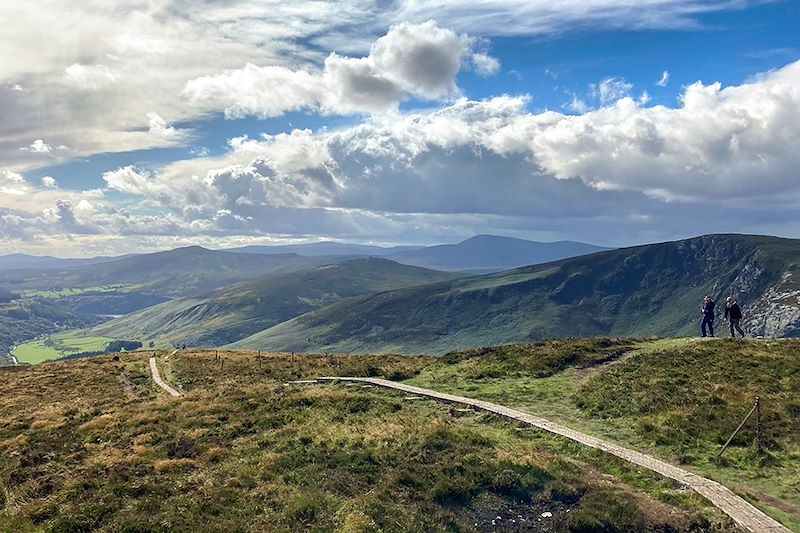 Ascension des plus beaux sommets Irlandais, pour de sublimes randonnées dans les régions du Wicklow et du Kerry !