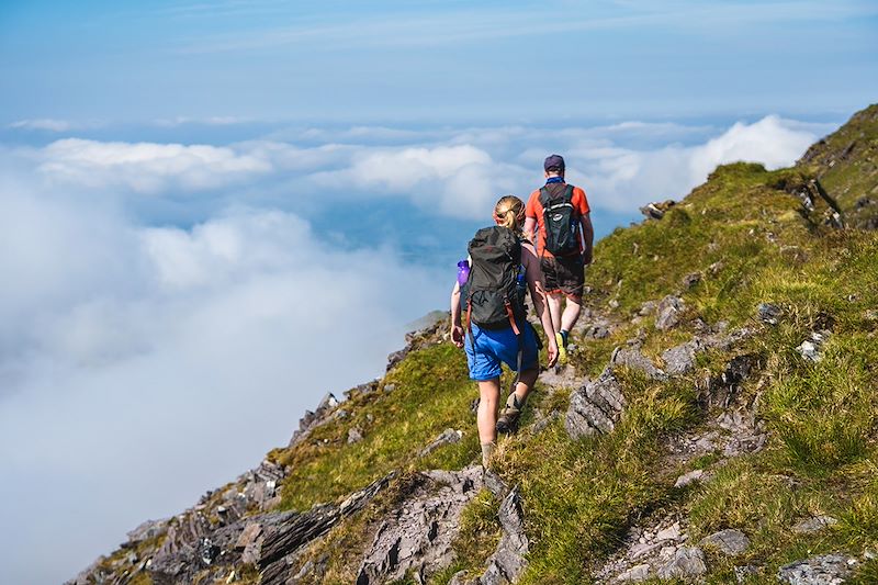 Ascension des plus beaux sommets Irlandais, pour de sublimes randonnées dans les régions du Wicklow et du Kerry !