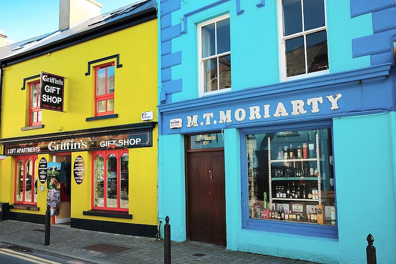 Rue commerçante de Dingle - Comté de Kerry - Irlande