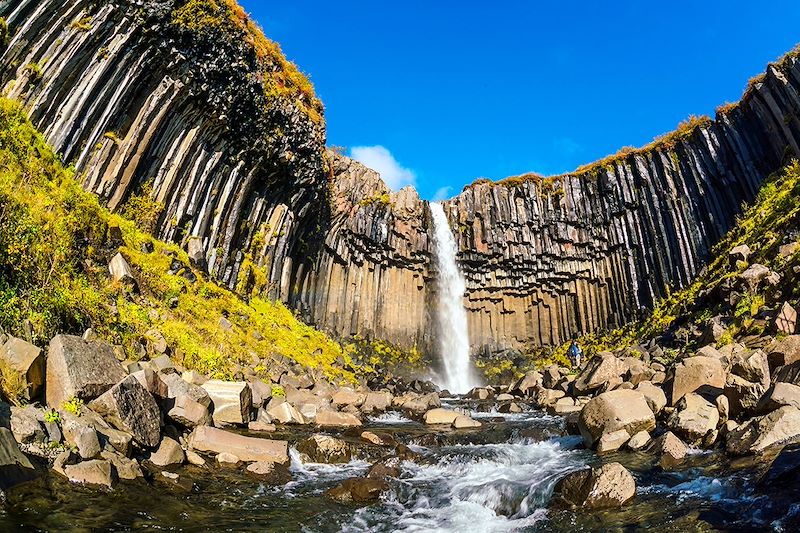 Partez avec ce circuit sud de l'Islande en 8 jours à la découverte de cette côte lors de randonnées avec des nuits en refuge