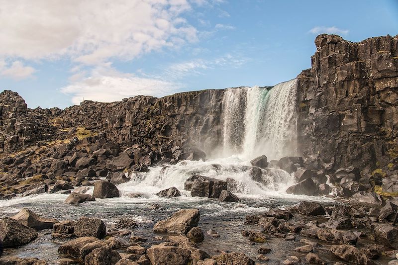 Chutes d'Öxarárfoss - Parc national de Þingvellir - Islande