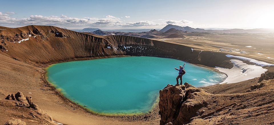 Raid en 4x4 travers les paysages qui font de l’Islande une destination d’exception : volcans, glaciers, coulées de lave…