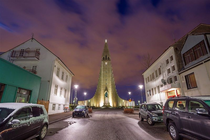 Église de Hallgrimskirkja - Reykjavik - Islande