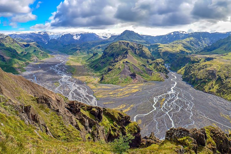 Randonnée à Landmannalaugar et Þórsmörk : Découvrez les incontournables de la côte sud en bivouac - Hekla, Torfajökull, Bláhnúkur