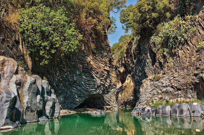 Gorges d'Alcantara - Sicile - Italie