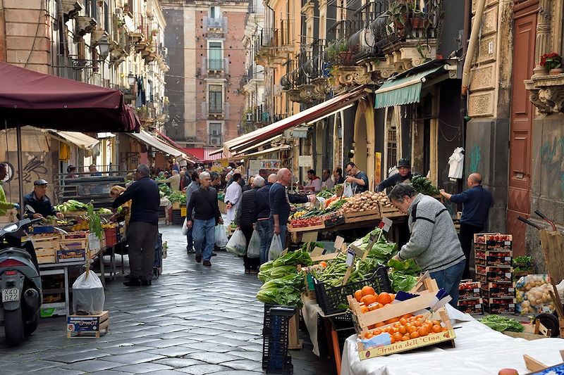 Via Gisira - Quartier du Duomo - Catane - Sicile