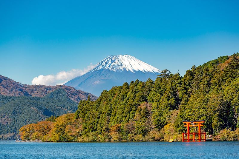 Le Japon en train avec un grand tour des incontournables de la Golden Road de Tokyo à Kyoto via Koyasan, Nara, Hakone et Nikko.