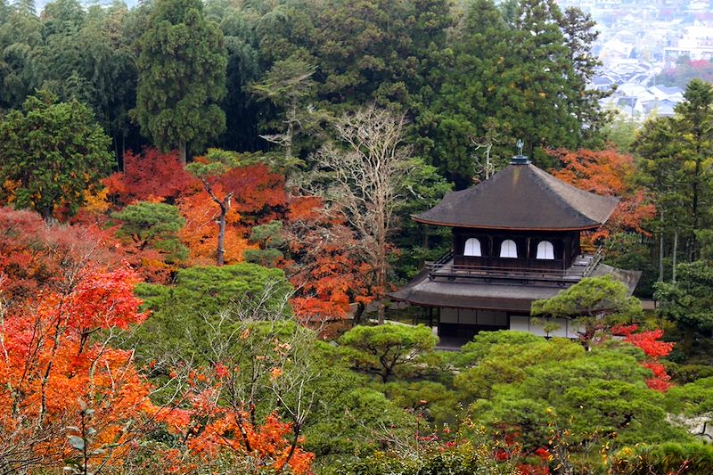 Le pavillon d'argent à Kyoto - Japon