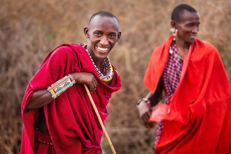 Safari dans le mythique Masai Mara et dans les parcs des lacs Nakuru et Naivasha en 4x4, à pied, à vélo et en bateau